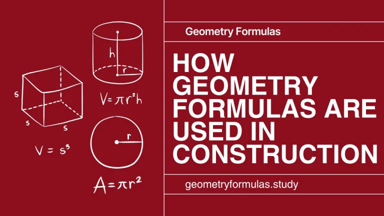 How Geometry Formulas Are Used in Construction
